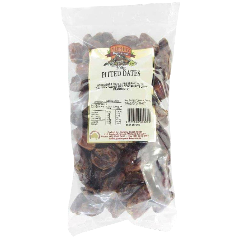 Yummy Snack Foods Dates 500g