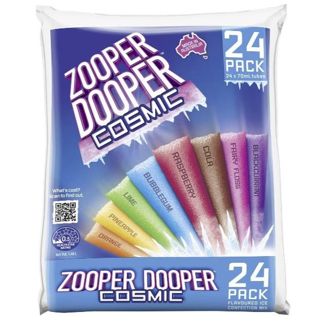 Zooper Dooper 24pk/70ml Tubes