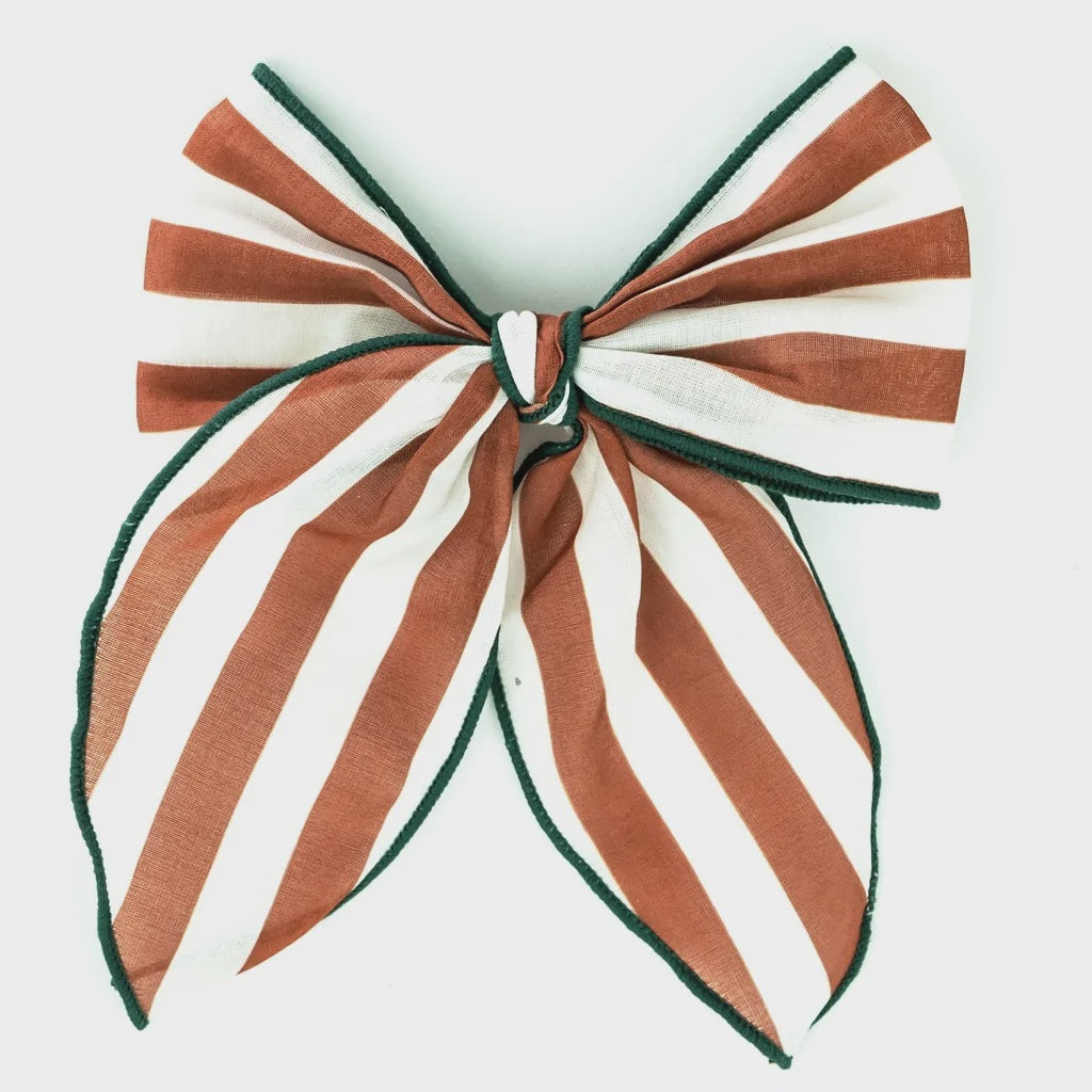 Grech Mid Fable Bow Stripes Atlas +Tierra