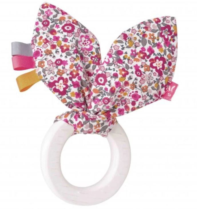 Kikadu Rabbit Millefleurs Teether