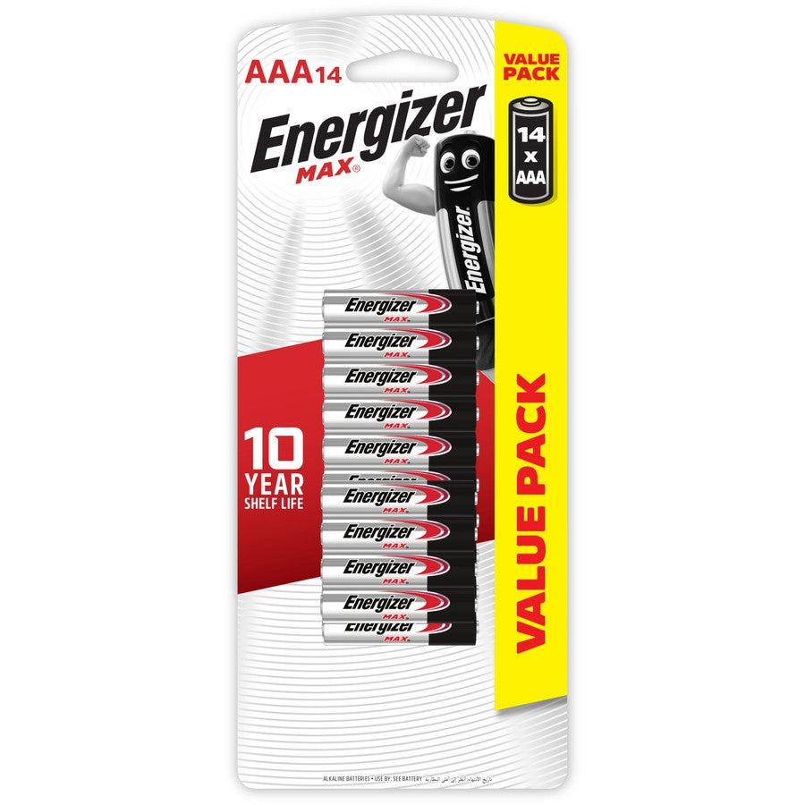 Energizer Max AAA Batteries 14pk