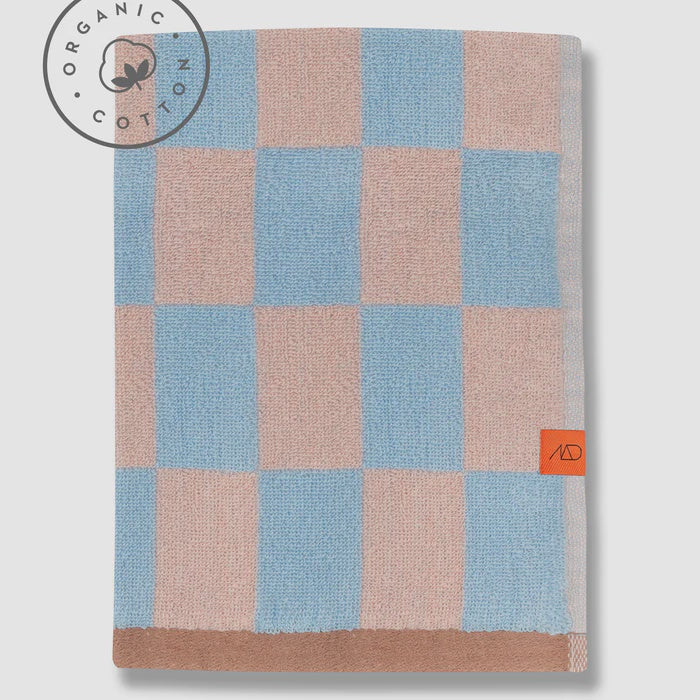 Mette Ditmer Retro Hand Towel (W50 x L90 cm), Light Blue