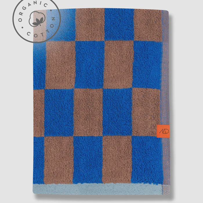 Mette Ditmer Retro Hand Towel (W50 x L90 cm), Cobalt