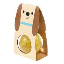 Rex London Gold Bouncy Ball Dog