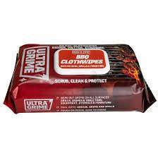 UltraGrime LIFE BBQ XXL+ Clothwipes  60 Pack