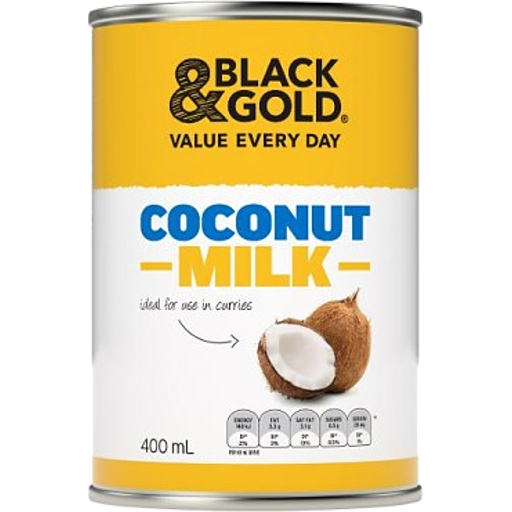 Black & Gold Coconut Milk 400ml