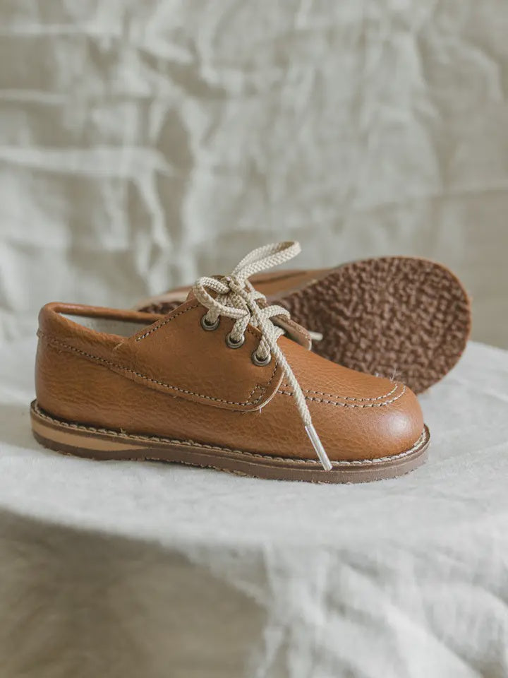 Rory Boat Shoe - Cognac