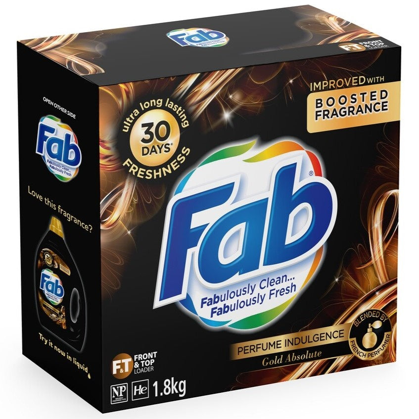 FAB Laundry Powder Perfume Indulgence 1.8kg