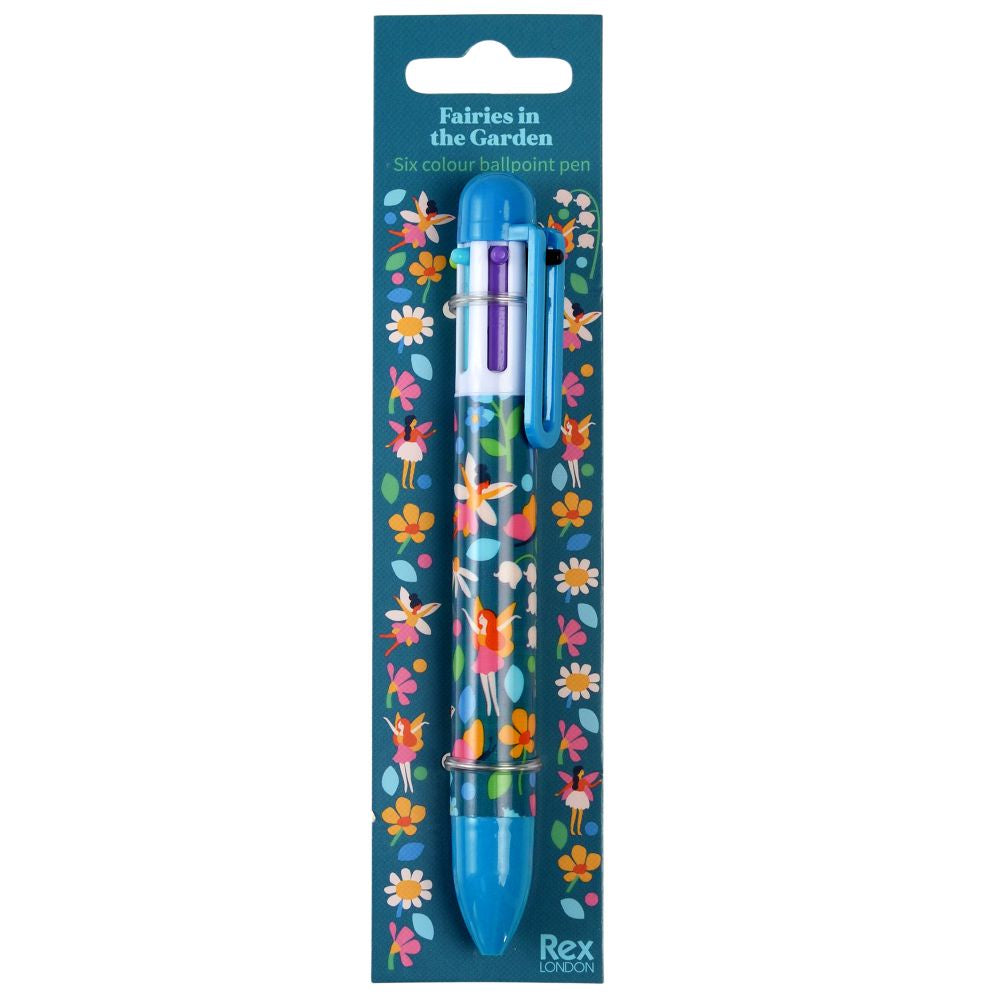 Rex London 6 Colour Pen Fairies