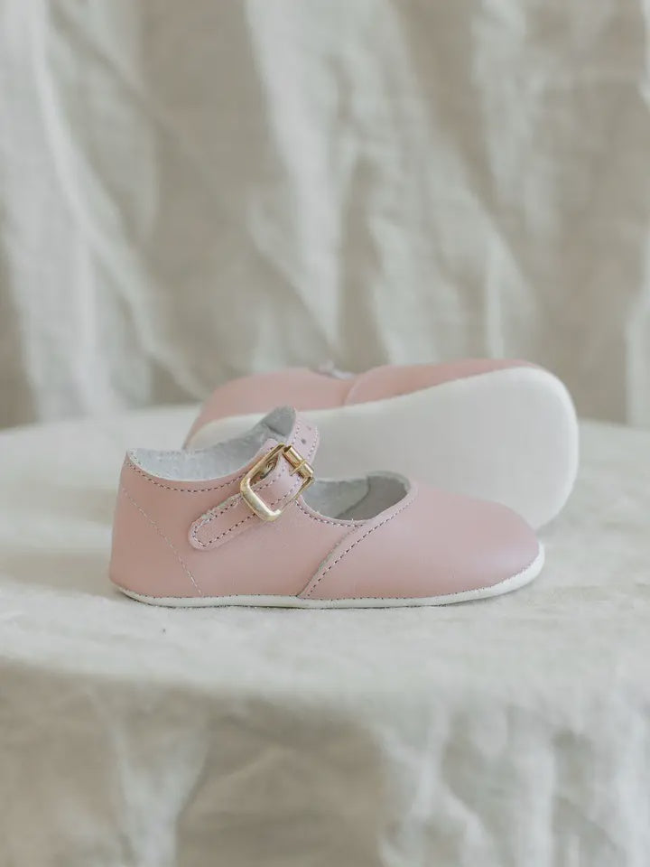 Soft Soled Mary Jane - Pink