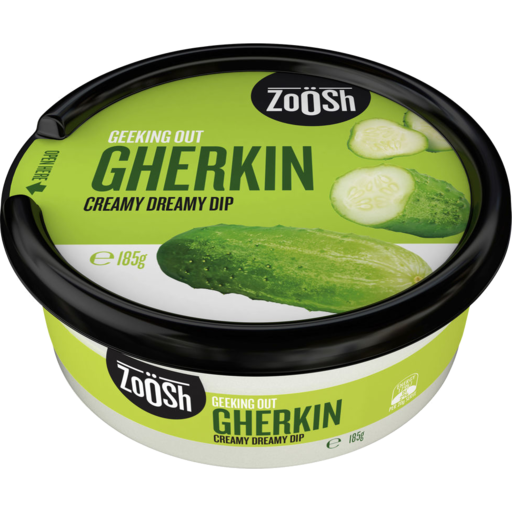 Zoosh Gherkin Dip 185g