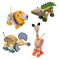 Wooden Flexi Jungle Animals