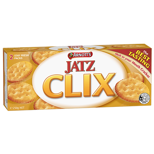 Arnott's Jatz Clix 250g