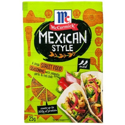 McCormick Mexican Style Street Food Seasoning 25g