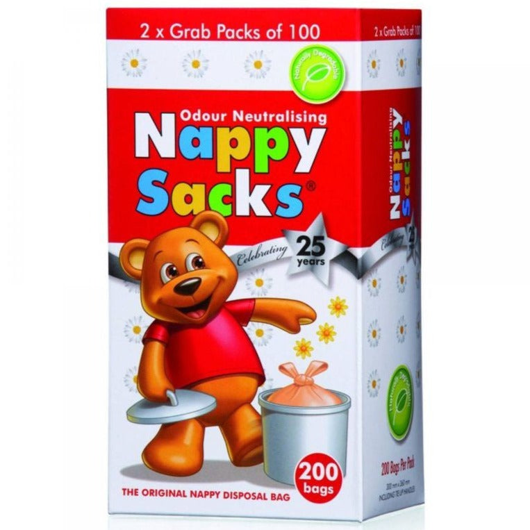 Nappy Sacks Disposal Bags 200pk