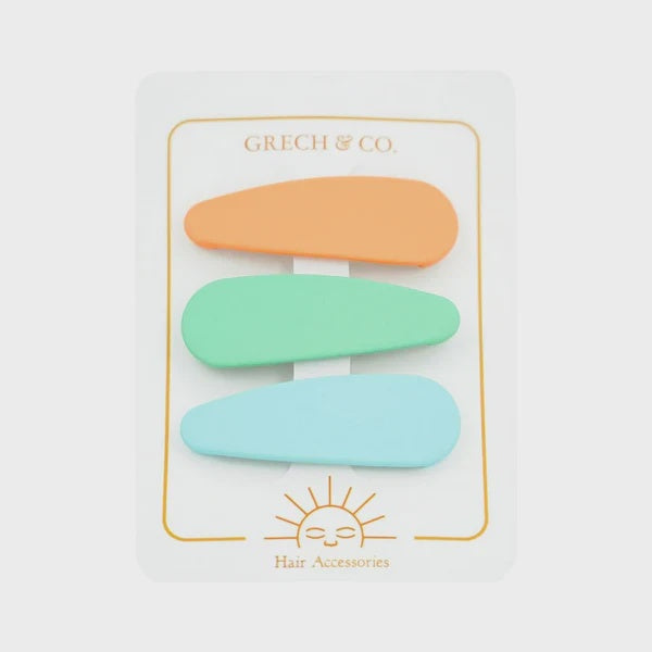 Grech Matte Clip Set 3 Melon