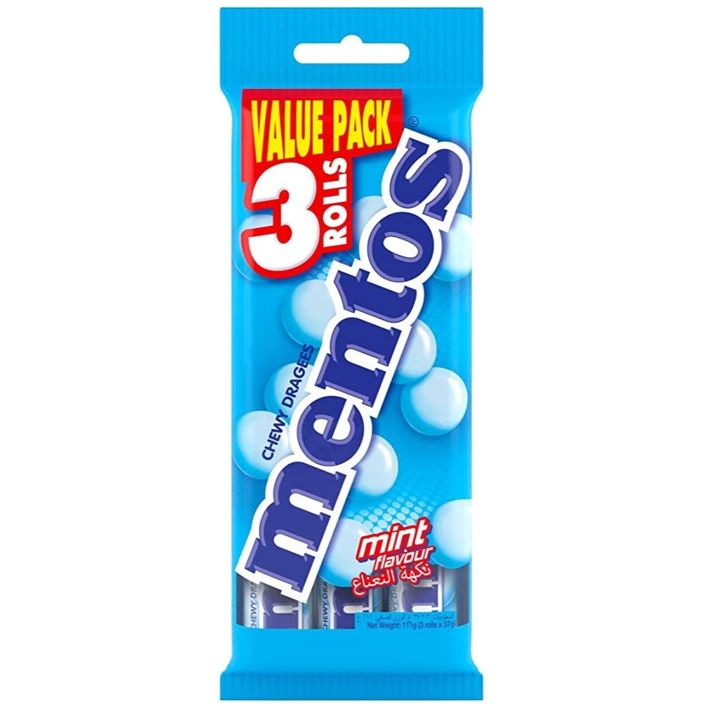 Mentos Multi Peppermint 3pk