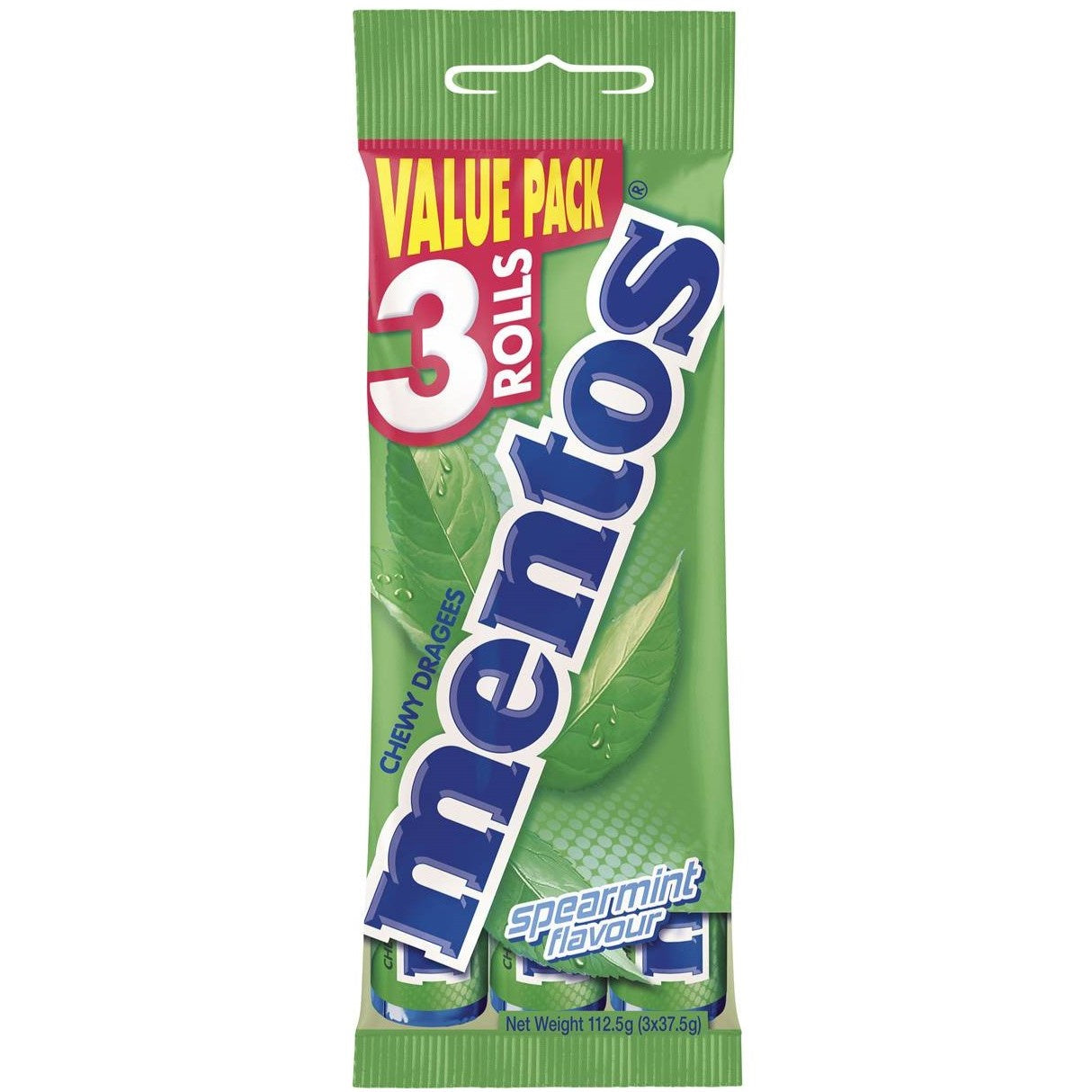 Mentos Multi Spearmint 3pk