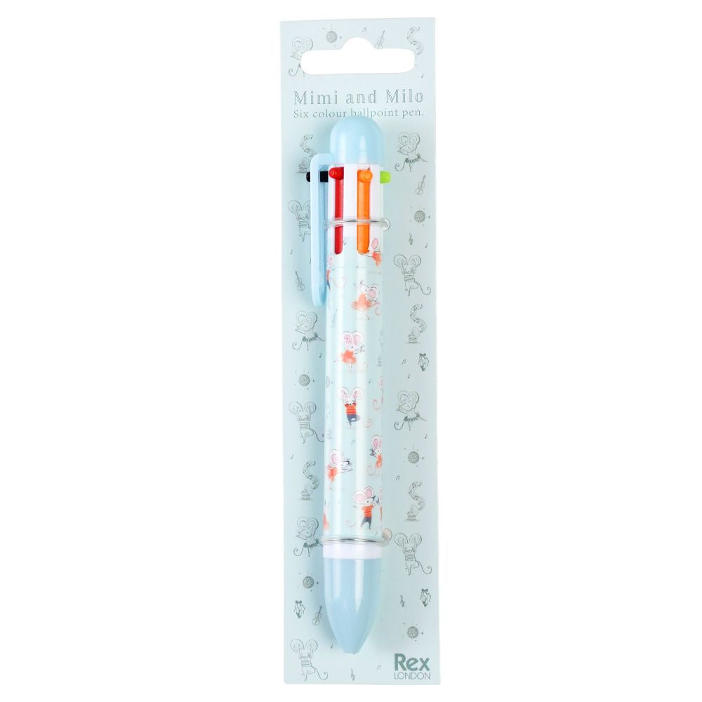 Rex London Mimi 6 Colour Pen