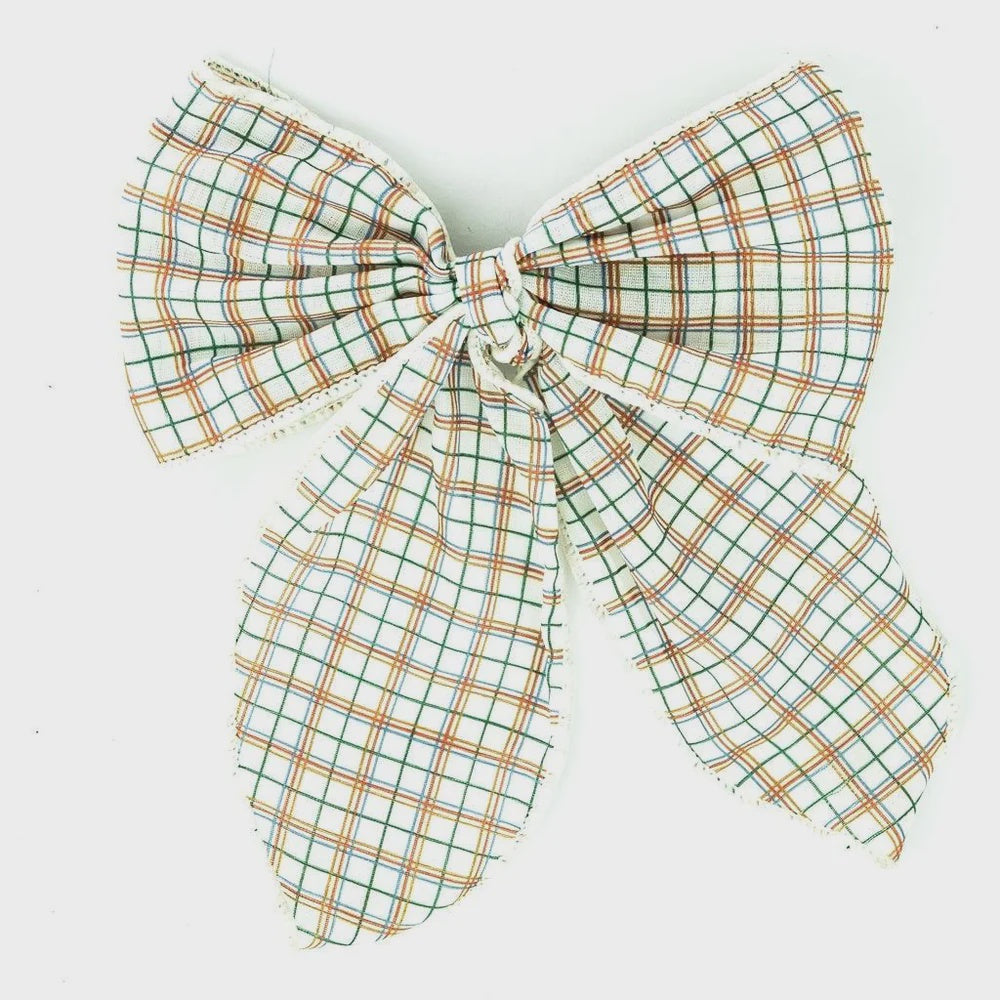 Grech Fable Bow Mid Plaid