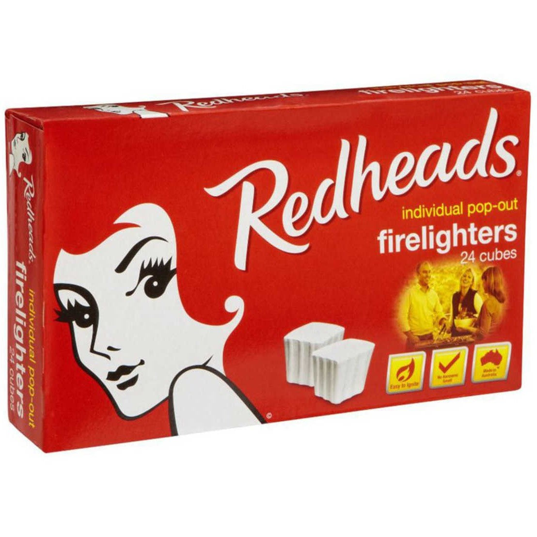 Redheads Firelighter Blocks Foil Sealed 24