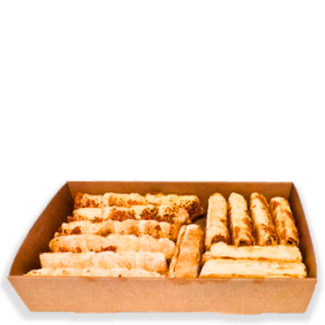 Assorted Kransky & Sausage Roll Box - 14 Pk