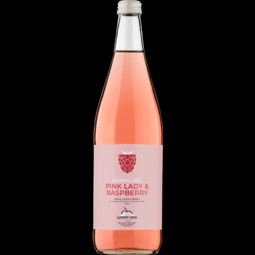 Summer Snow Pink Lady & Raspberry Sparkling Juice 750ml