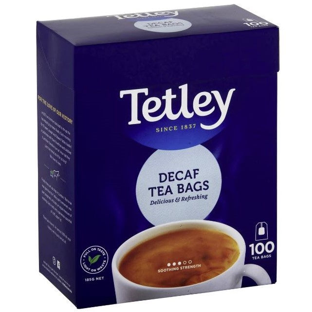 Tetley Pure Black Decaf 100pk